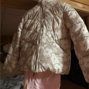 Carters size 7 snow bib and jacket